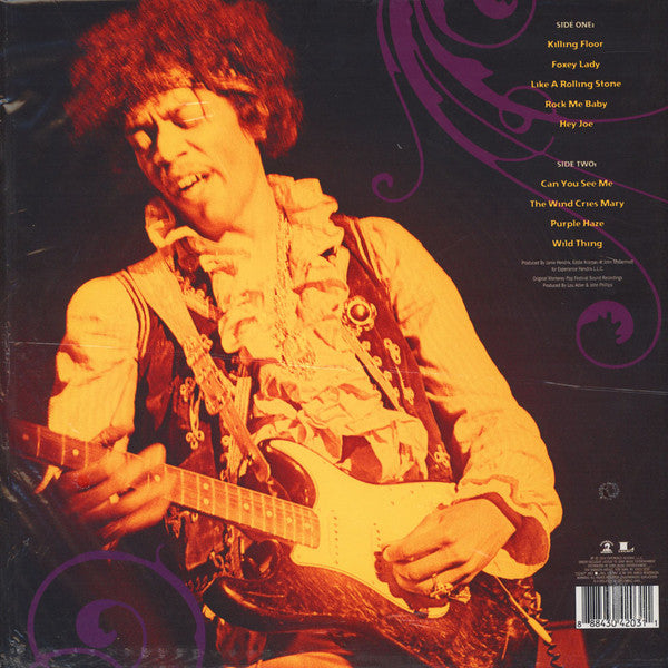 LP The Jimi Hendrix Experience – Live At Monterey
