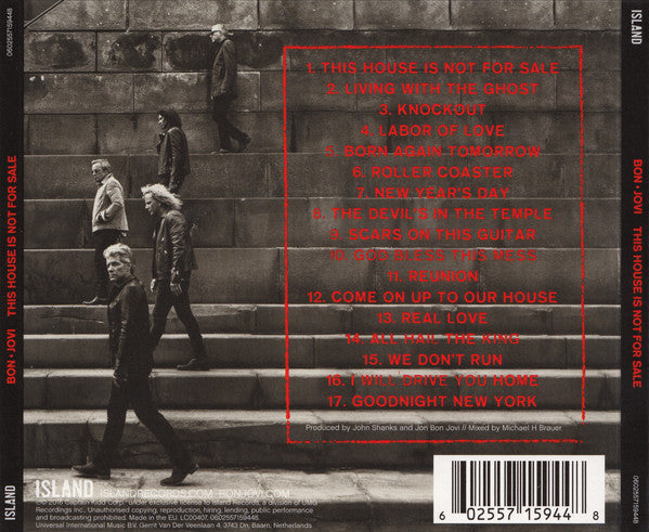 CD Bon Jovi - This House Is Not For Sale