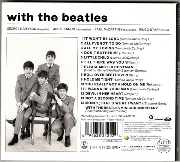 CD The Beatles – With The Beatles