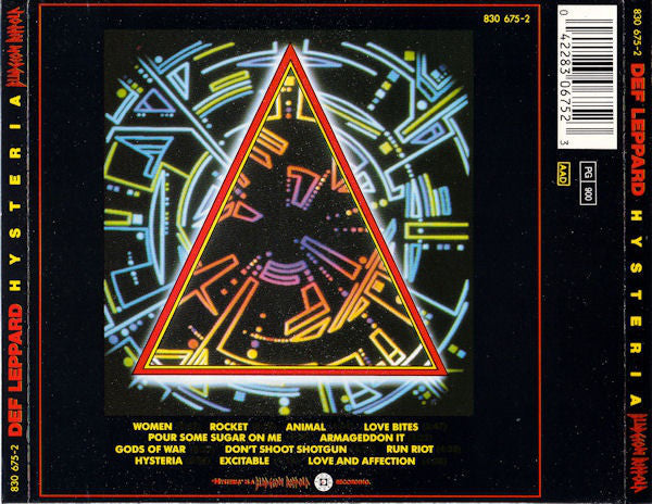 Def Leppard – Hysteria / CD