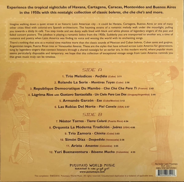 LP Various – Putumayo Presents Vintage Latino