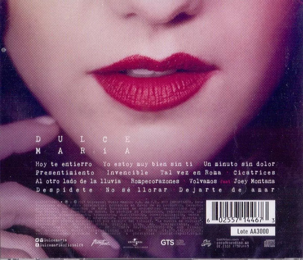 CD Dulce María – DM