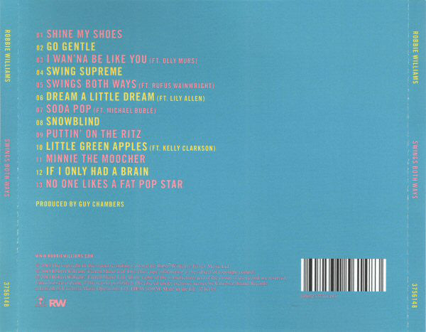 CD Robbie Williams – Swings Both Ways