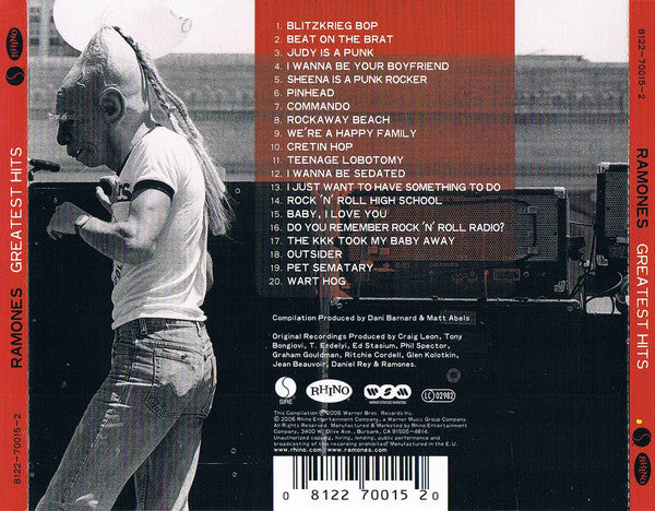 CD Ramones – Greatest Hits