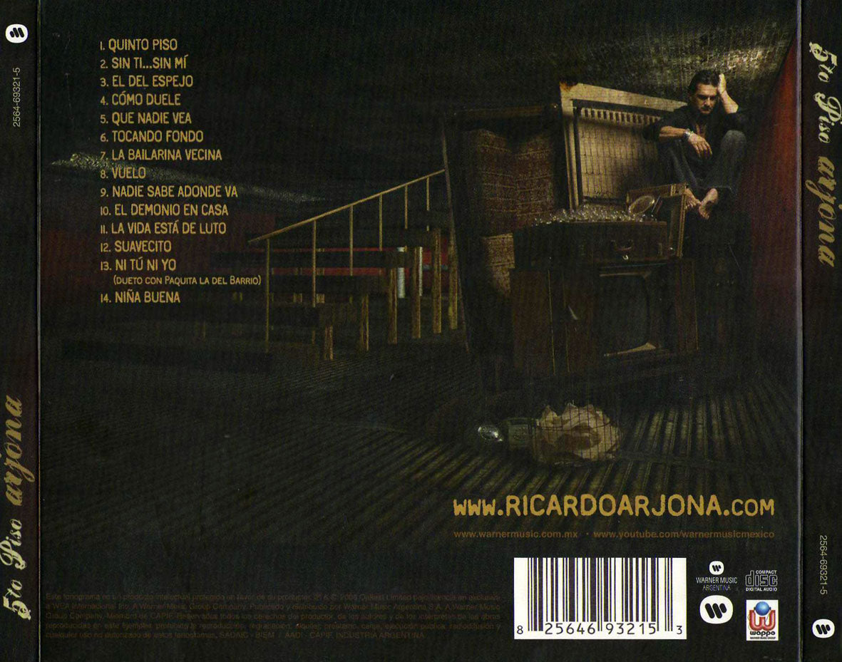 QUINTO PISO / RICARDO ARJONA