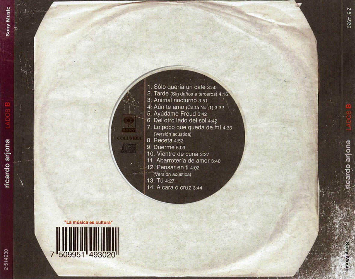 LADOS B / RICARDO ARJONA
