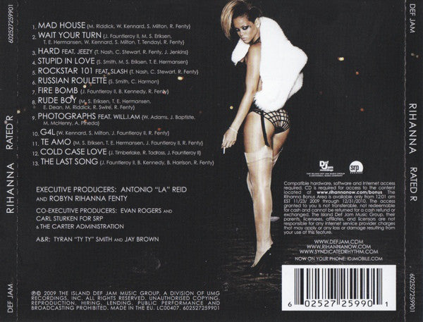CD Rihanna – Rated R