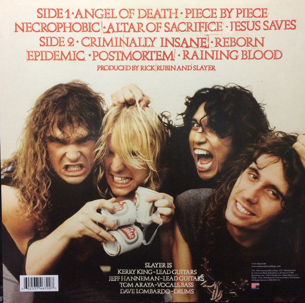 LP SLAYER – REING IN BLOOD