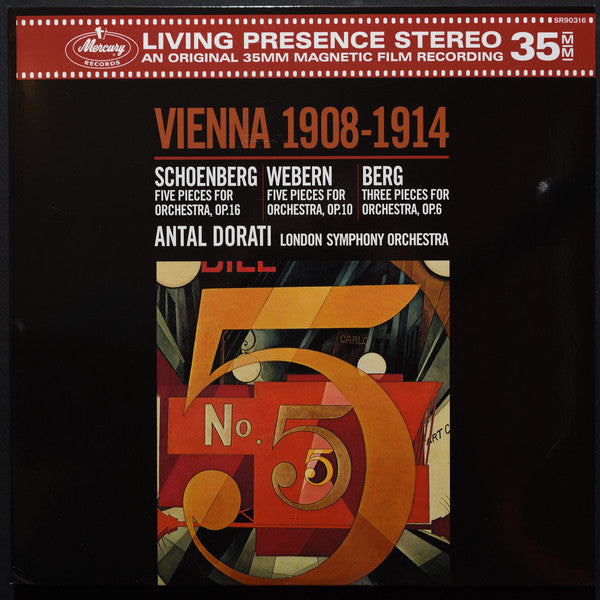 LP Schoenberg, Webern, Berg - Antal Dorati, London Symphony Orchestra – Vienna 1908-1914