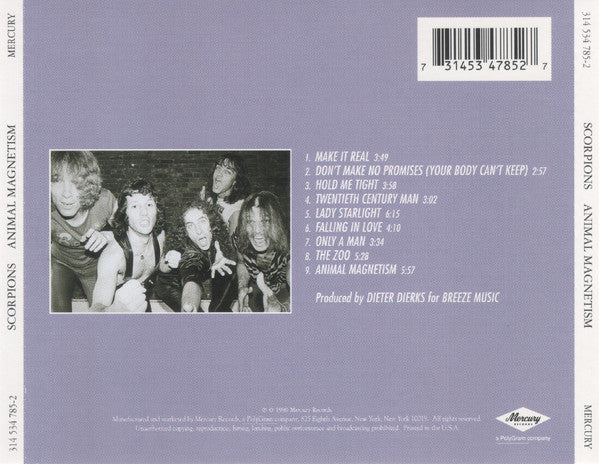 CD Scorpions – Animal Magnetism