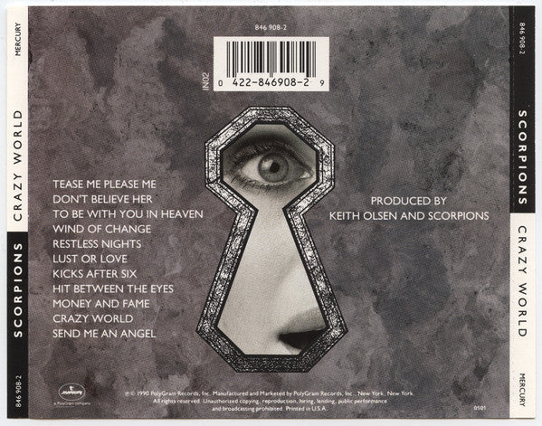 CD Scorpions – Crazy World