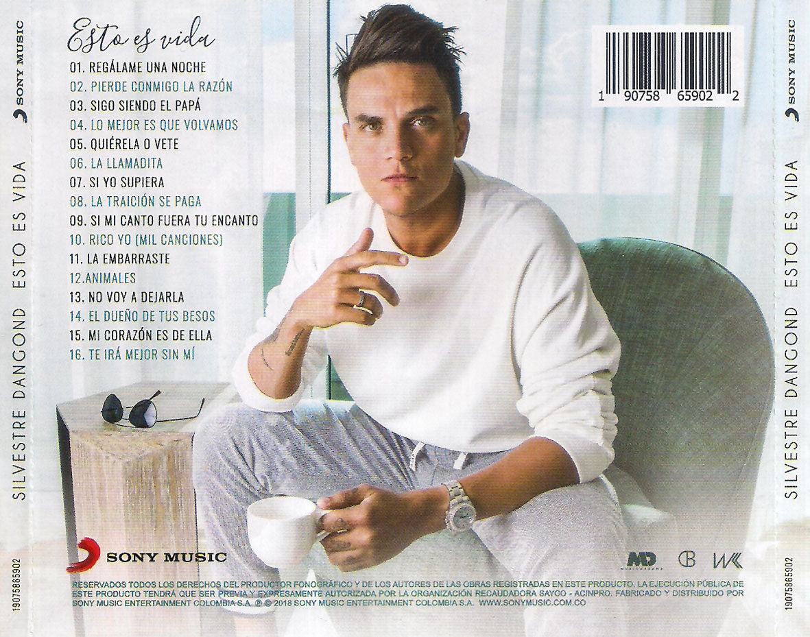 CD Silvestre Dangond - Esto Es Vida