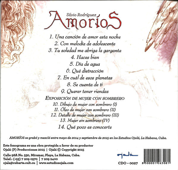 CD Silvio Rodríguez – Amoríos