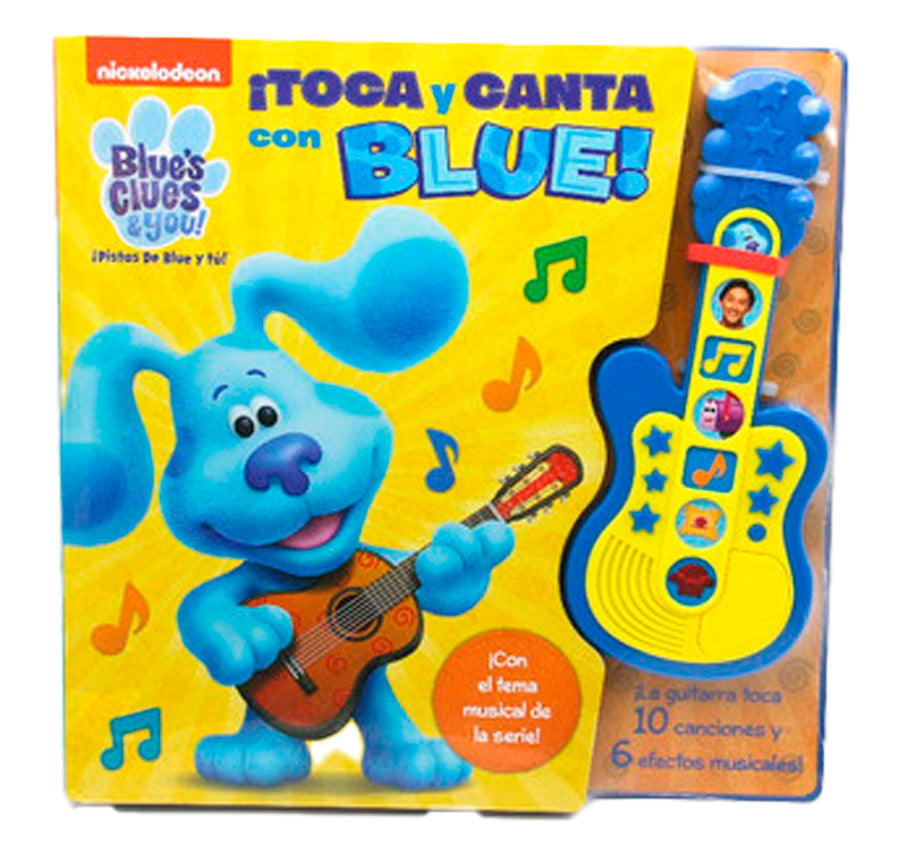 Libros Nickelodeon -  ¡Toca Y Canta Con Blue!