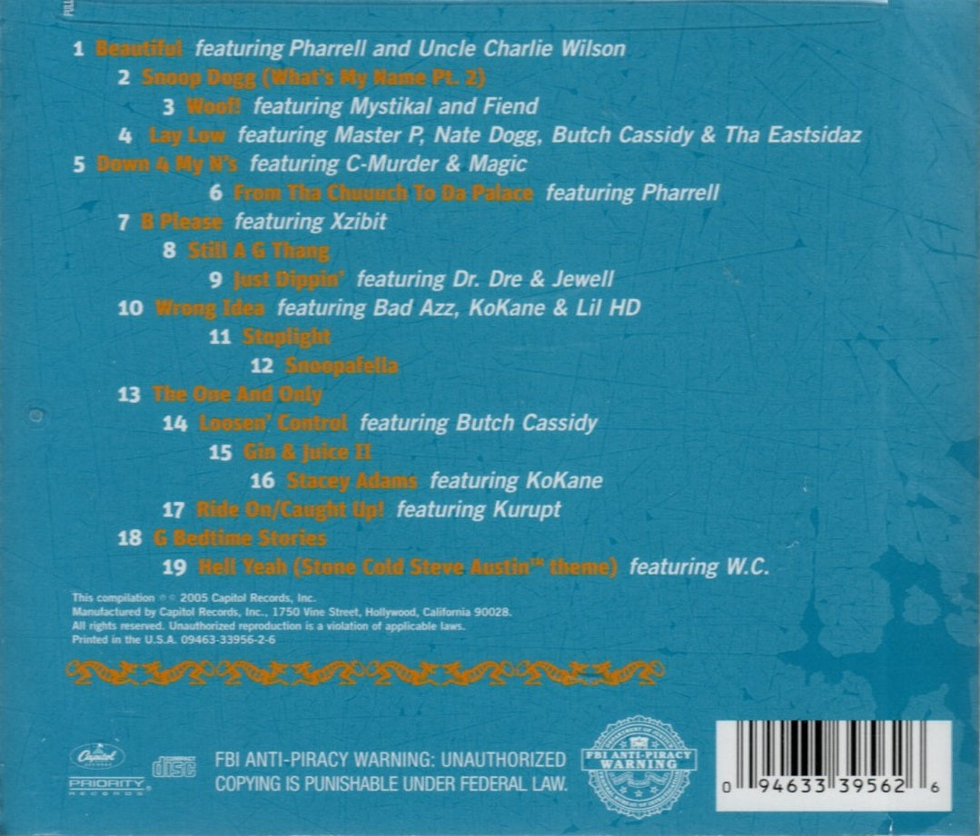 CD Snoop Dogg – The Best Of Snoop Dogg