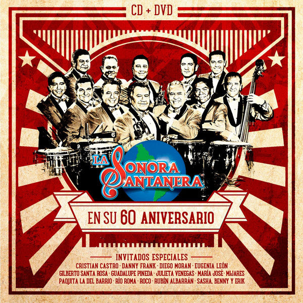 CD + DVD Sonora Santanera ‎– La Sonora Santanera En Su 60 Aniversario