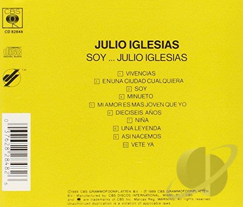 CD Julio iglesias - Soy