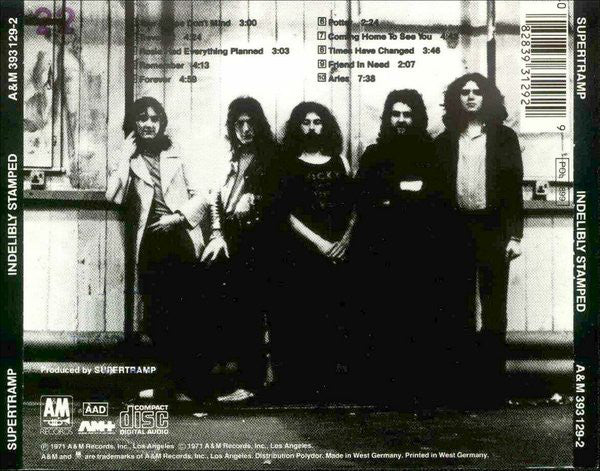 CD Supertramp – Indelibly Stamped