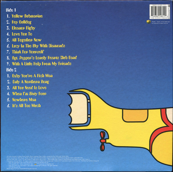 LP The Beatles – Yellow Submarine Songtrack