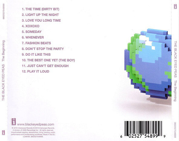 CD The Black Eyed Peas – The Beginning