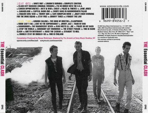 CD X2 The Clash ‎– The Essential Clash