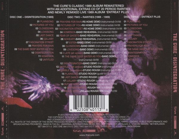 CDX3 The Cure – Disintegration