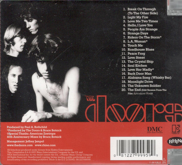 CD x2 The Doors – The Very Best Of The Doors