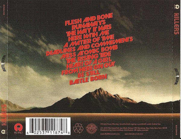 CD The Killers – Battle Born