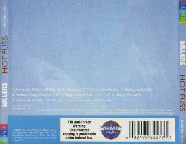 CD The Killers – Hot Fuss