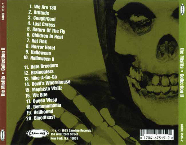 CD The Misfits – Collection II