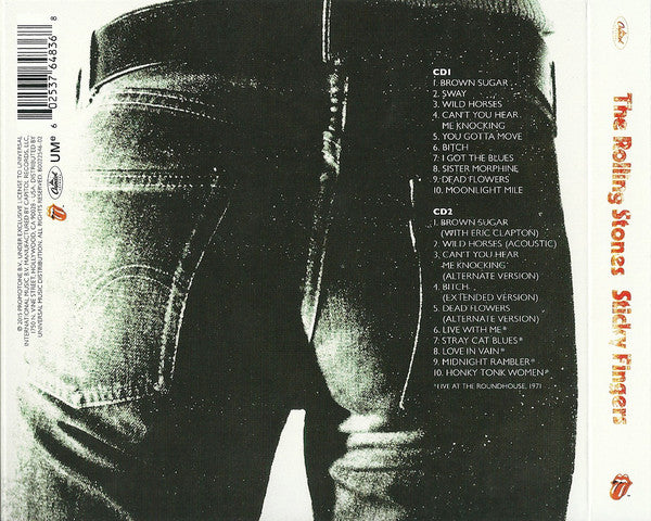 CD x2 The Rolling Stones – Sticky Fingers