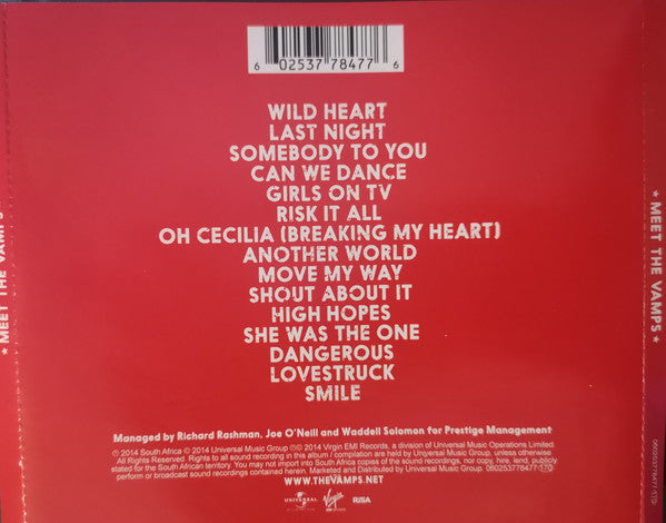 CD The Vamps – Meet The Vamps