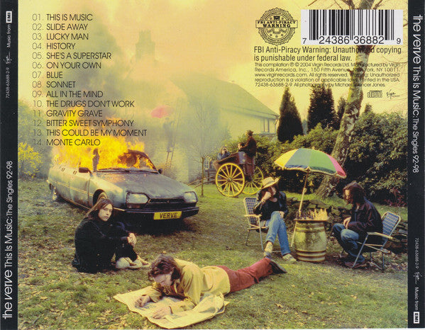 CD The Verve – This Is Music: The Singles 92-98