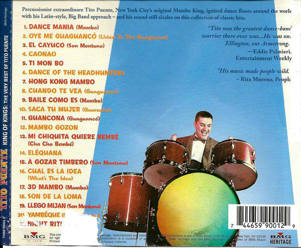 CD Tito Puente ‎– King Of Kings: The Very Best Of Tito Puente