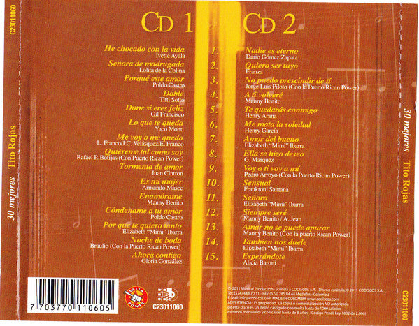 CDX2 Tito Rojas - 30 Mejores
