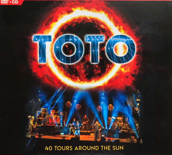 CD + DVD Toto – 40 Tours Around The Sun