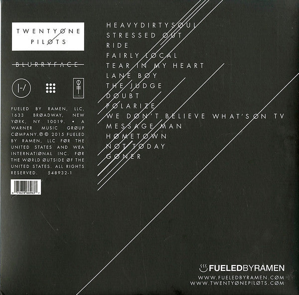 LP Twenty One Pilots – Blurryface