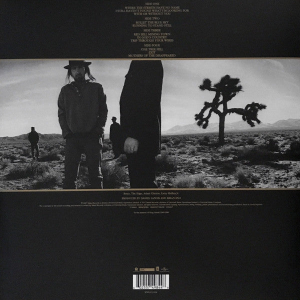 LP x2 U2 ‎– The Joshua Tree