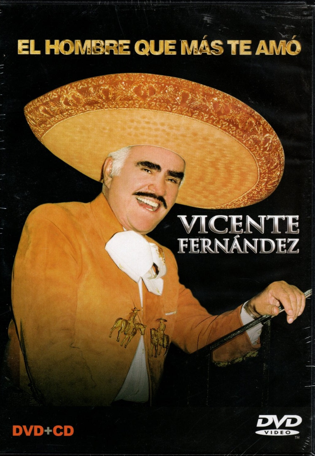 DVD + CD Vicente Fernandez – El Hombre Que Mas Te Amó