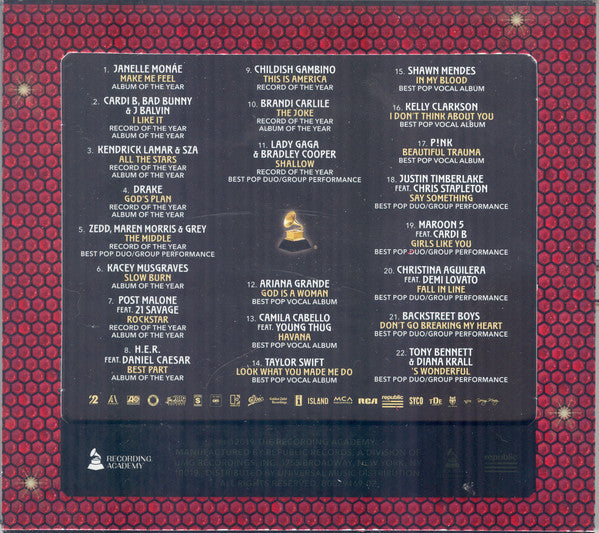 CD Various – Grammy Nominees 2019