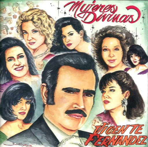 CD Vicente Fernandez – Mujeres Divinas