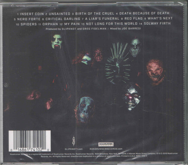 SLIPKNOT – WE ARE NOT YOUR KIND / CD