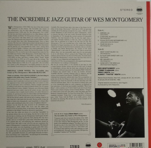 LP Wes Montgomery – The Incredible Jazz Guitar of Wes Montgomery