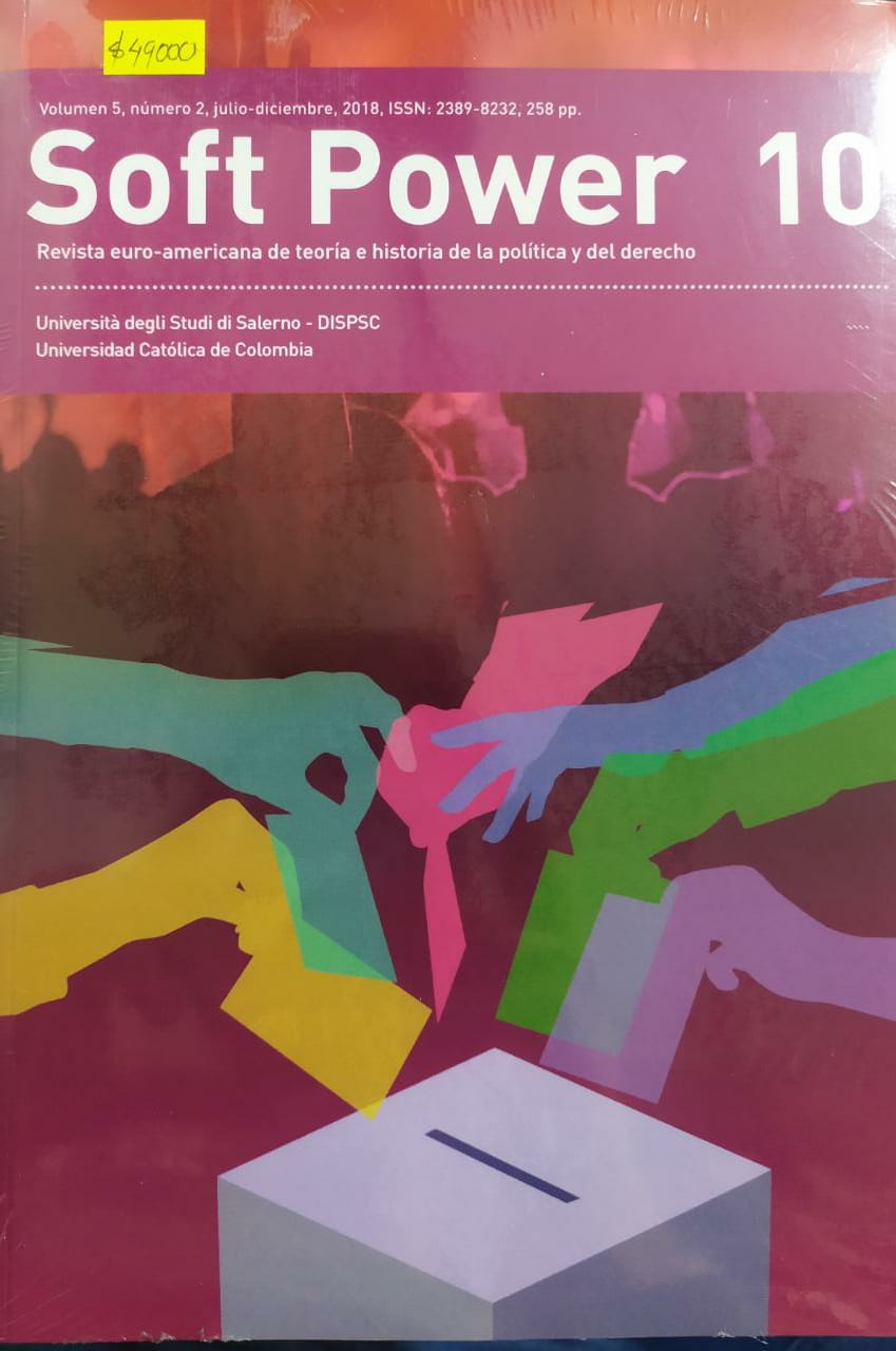 Revista Euro-Americana Soft Power 10 - Revista Euro-americana de teoría e historia de la política