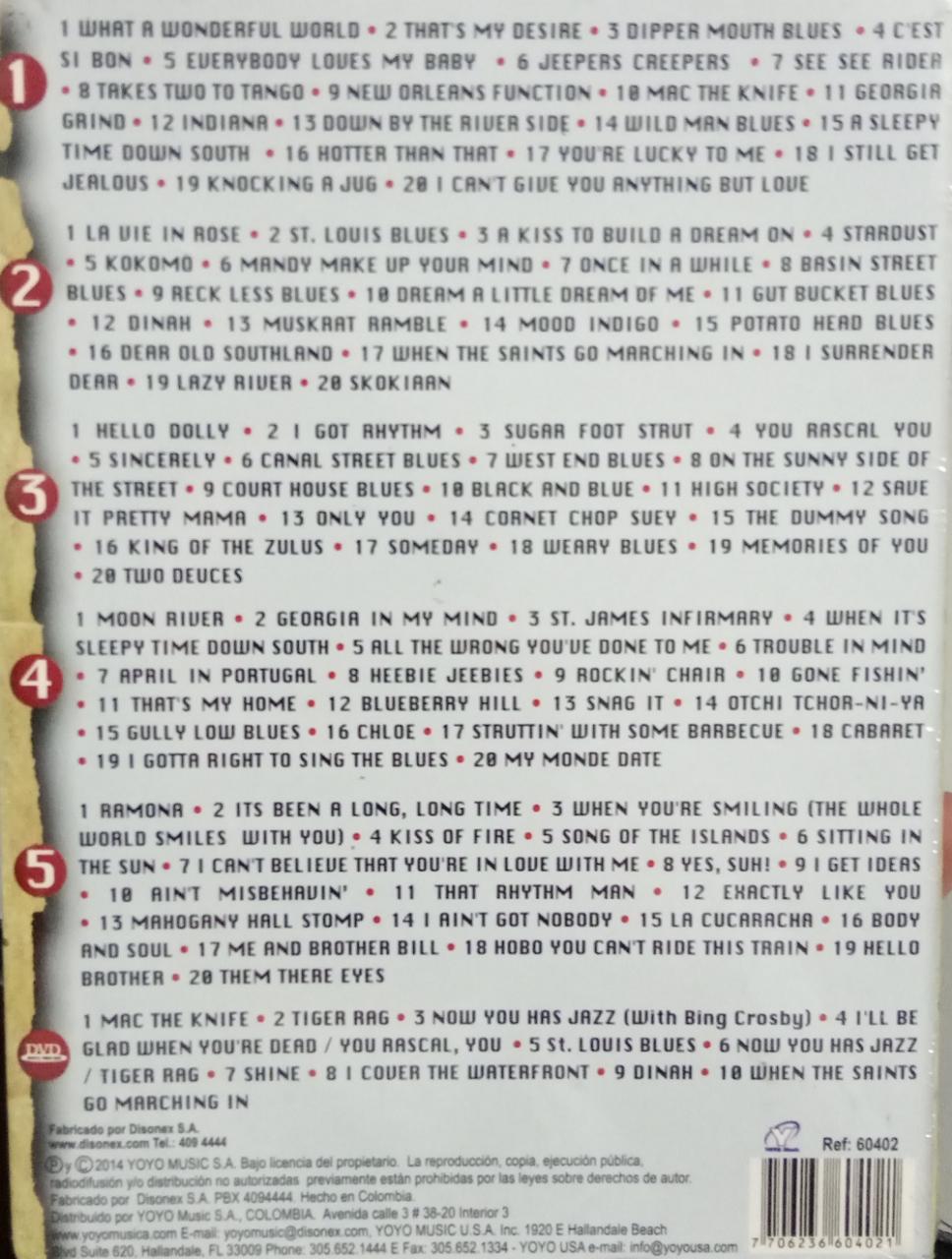 Louis Armstrong – 100 Classics / CD + DVD