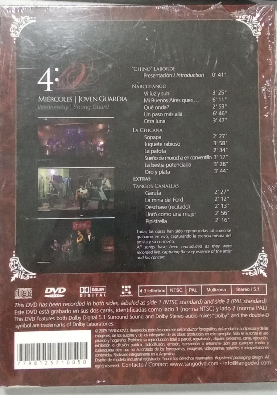 DVD Buenos aires días y noches de tango