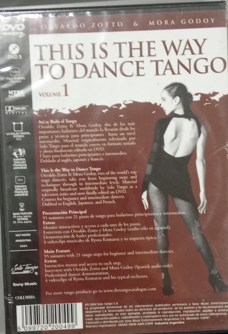 DVD así se baila el tango