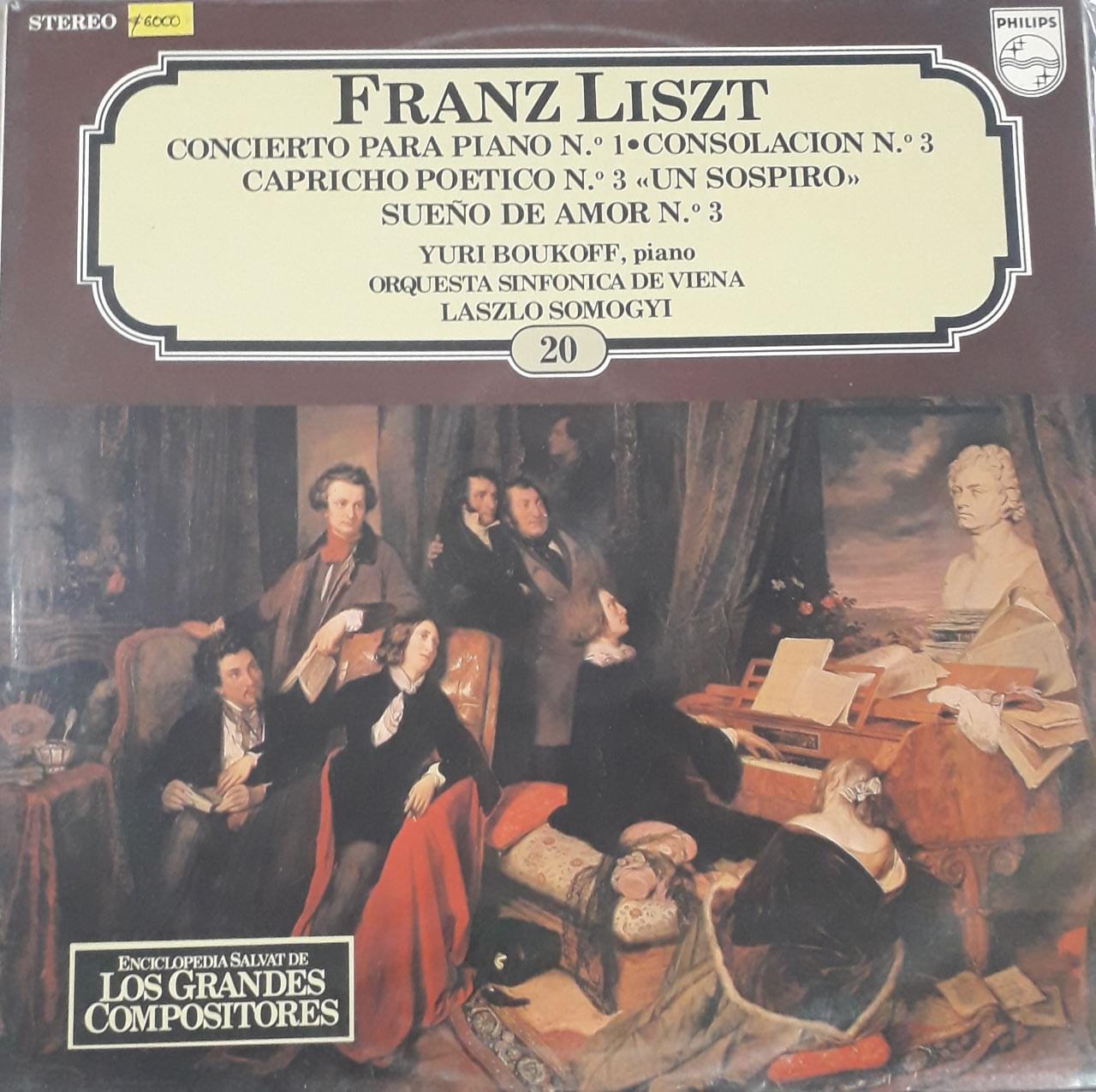 LP Vinilo Los Grandes Compositores #20 - Franz Liszt