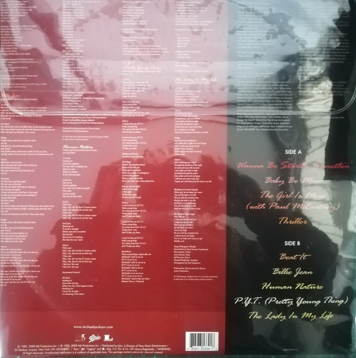 LP Michael Jackson – Thriller