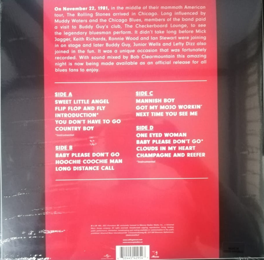 LPX2 Muddy Waters, The Rolling Stones – Checkerboard Lounge - Live Chicago 1981